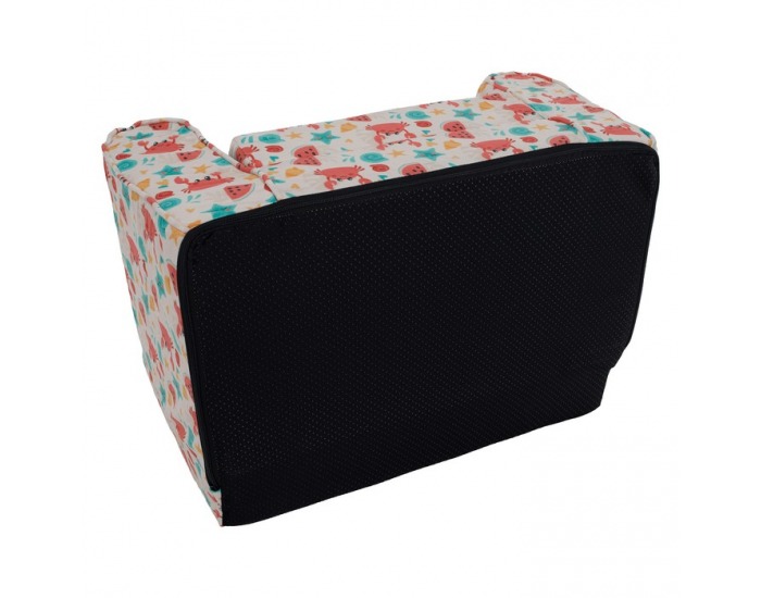 Rozkladací sedací vak Kidy - mix farieb