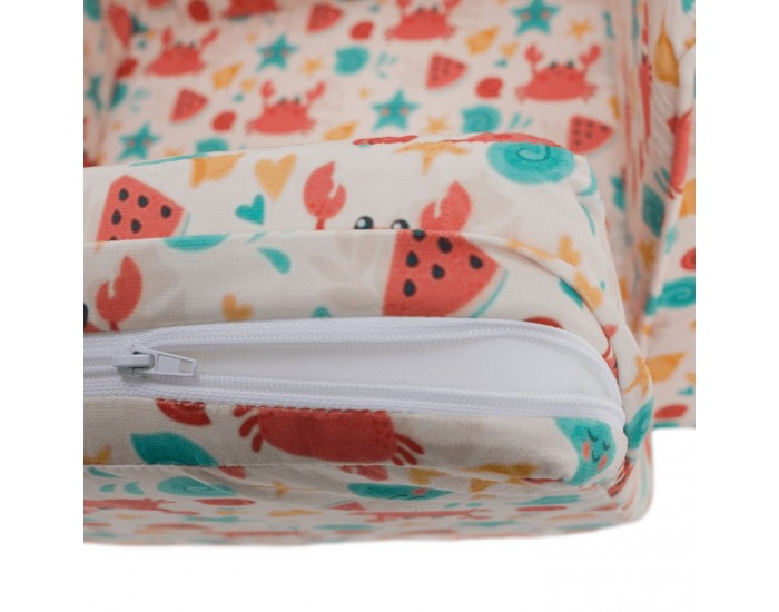 Rozkladací sedací vak Kidy - mix farieb