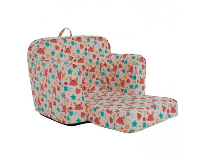 Rozkladací sedací vak Kidy - mix farieb