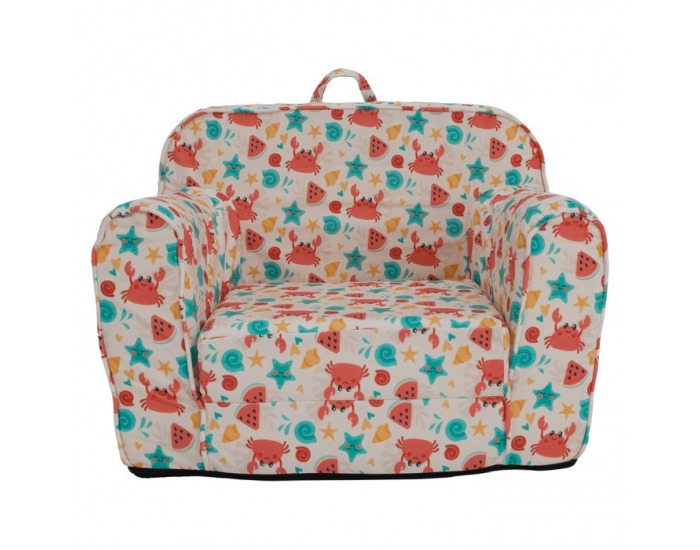Rozkladací sedací vak Kidy - mix farieb