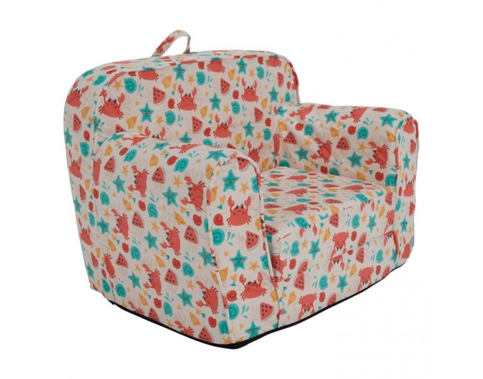 Rozkladací sedací vak Kidy - mix farieb