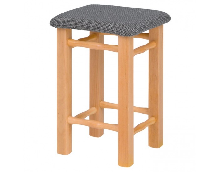 Taburetka (2 ks) Kimi - jelša / sivá