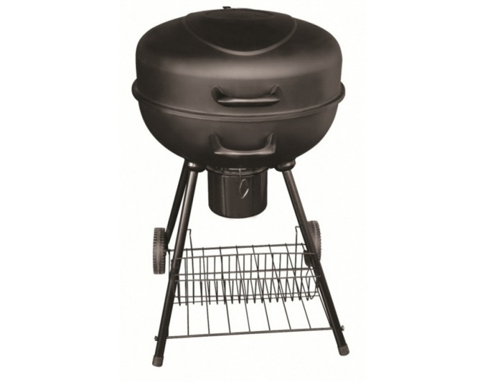 Záhradný gril s popolníkom Merida - čierna