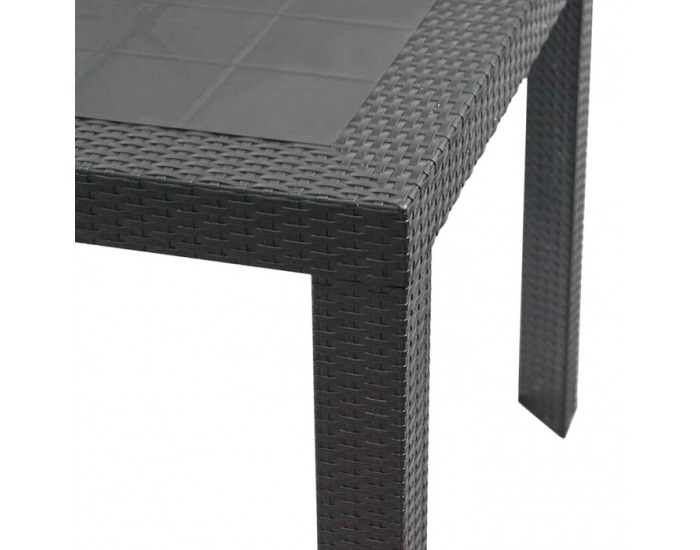Záhradný stôl Kingy New - antracit