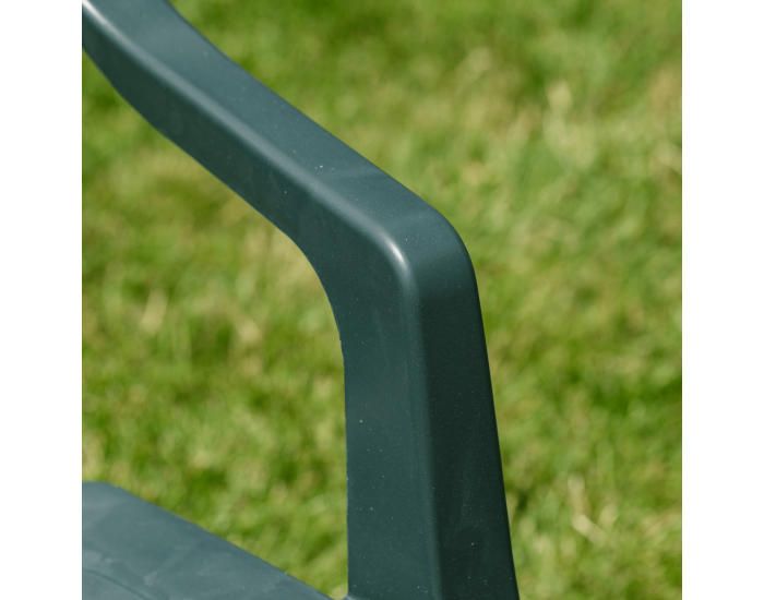 Záhradné stohovateľné kreslo Kiona - zelená