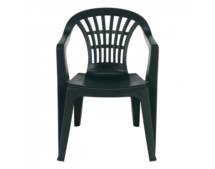 Záhradné stohovateľné kreslo Kiona - zelená