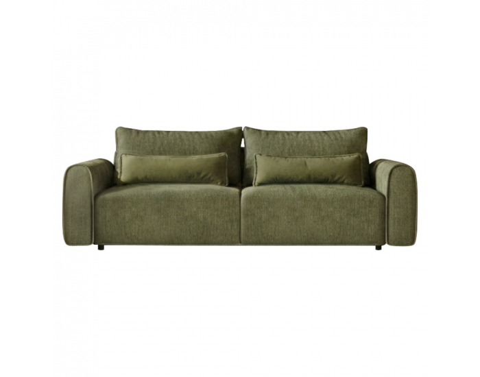 Rozkladacia pohovka s úložným priestorom Kiro Big Sofa - zelená