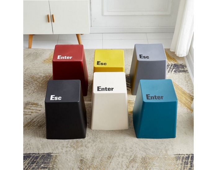 Taburetka Klavo - biela