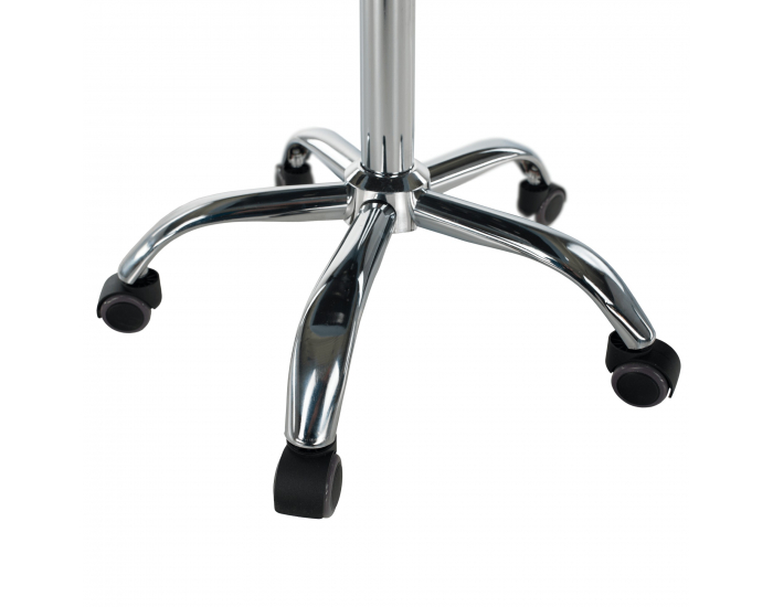 Kancelárske kreslo Klian - modrá (Velvet) / chróm