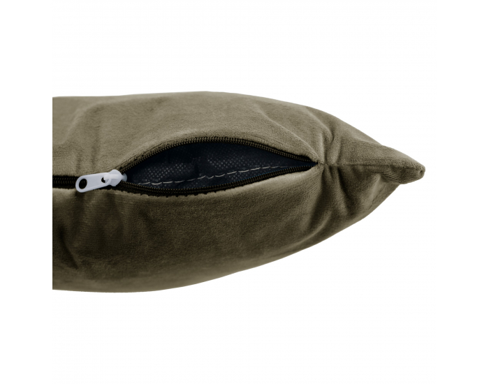 Kancelárske kreslo Klian - sivohnedá taupe (Velvet) / chróm