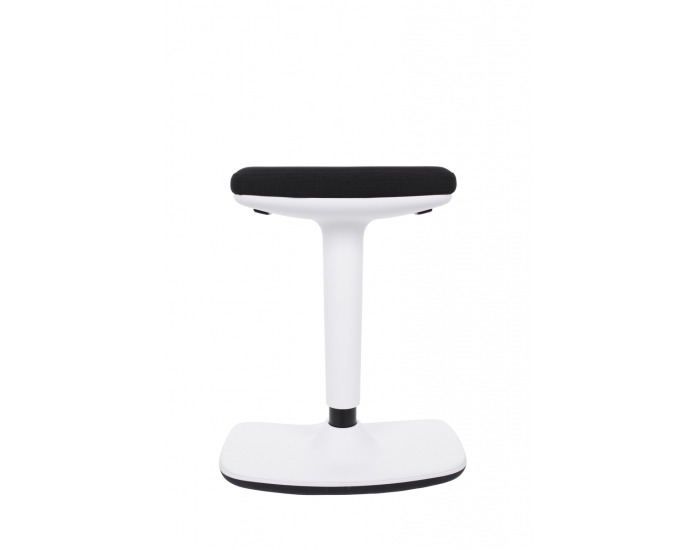 Barová stolička Kloky - čierna / biela