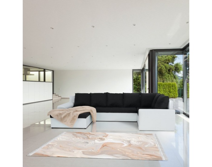 Koberec Renox Typ 2 160x230 cm - béžová / krémová / biela