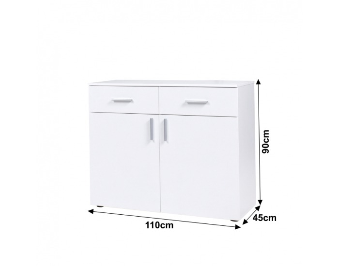 Komoda Ikomo - biela