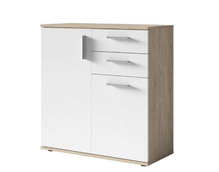 Komoda Metris Typ 3 - dub sonoma / biela