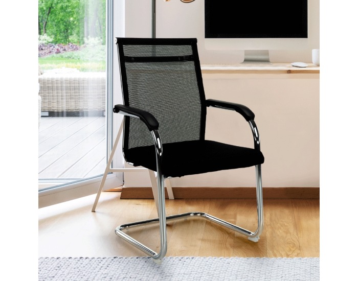 Konferenčná stolička Esin - čierna