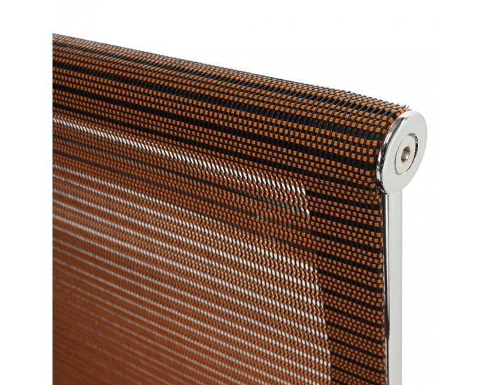 Konferenčná stolička Esin - hnedá / čierna