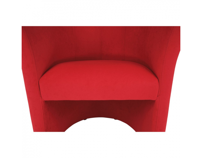 Konferenčné kreslo Cuba - červená látka