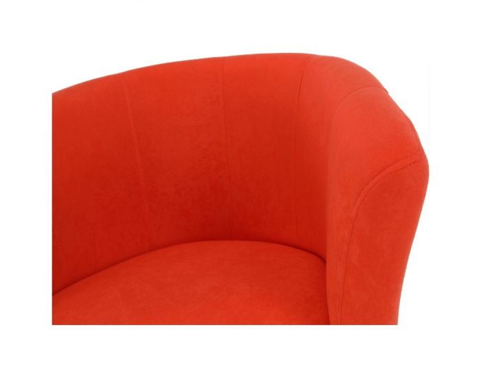 Konferenčné kreslo Cuba - oranžová látka