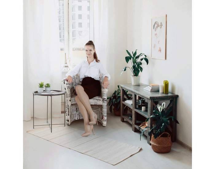 Konferenčné kreslo Cuba D-8 - vzor noviny