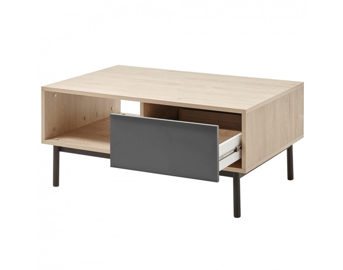 Konferenčný stolík Bergen BL104 - dub jaskson hickory / grafit