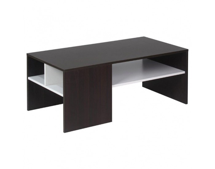 Konferenčný stolík Vienna New - orech / biela