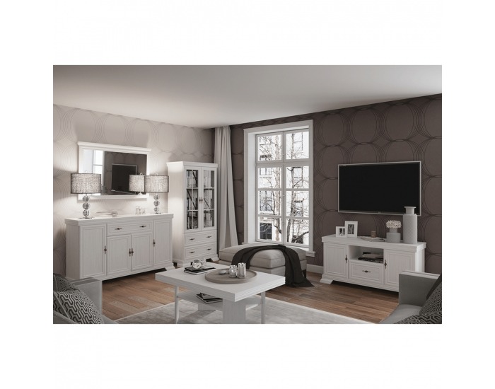 Rustikálny PC stôl Kora KB New - sosna andersen