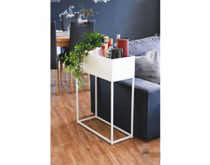 Kovový kvetináč Indize Typ 1 - svetlohnedá (taupe)