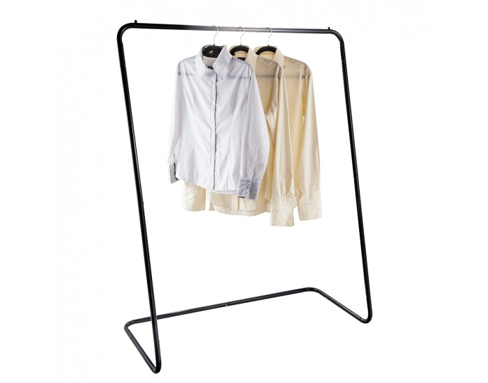 Kovový stojan na šaty Babel - čierna