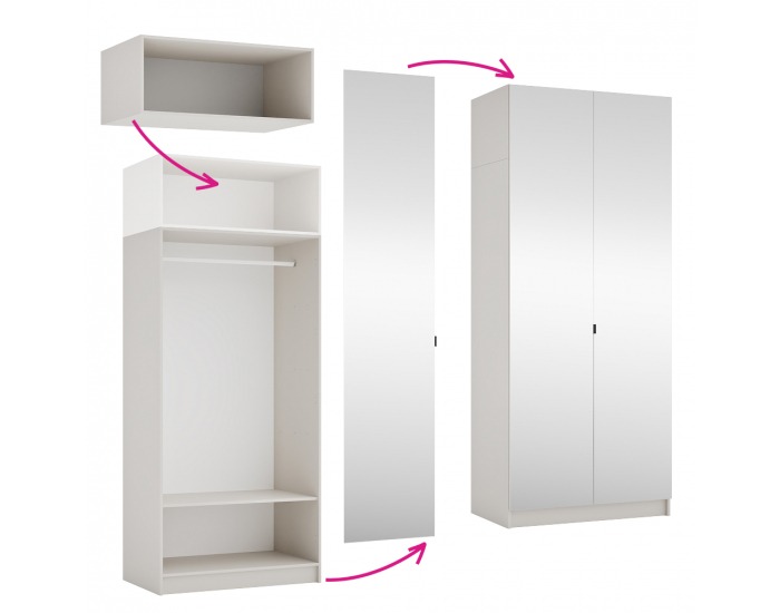 Korpus nadstavca Kreo 100 - kašmír