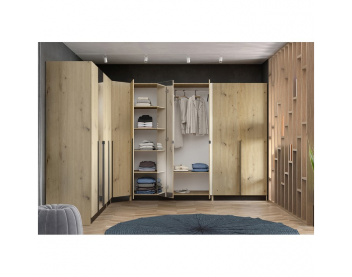 Korpus vešiakovej skrine Kreo 100 - dub artiisan