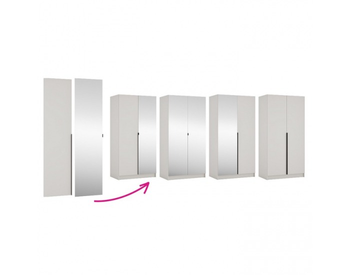 Korpus vešiakovej skrine Kreo 100 - kašmír