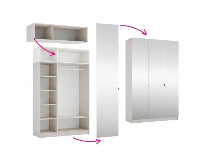 Korpus nadstavca Kreo 150 - kašmír