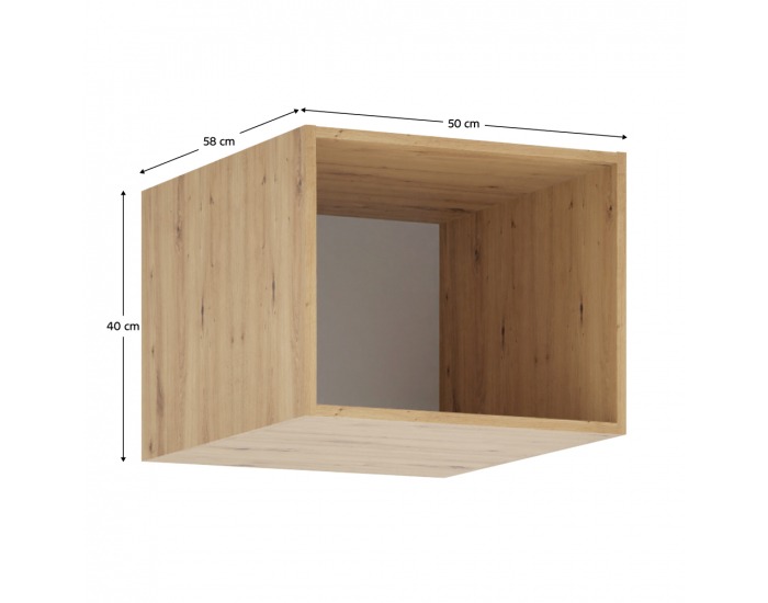 Korpus nadstavca Kreo 50 - dub artisan