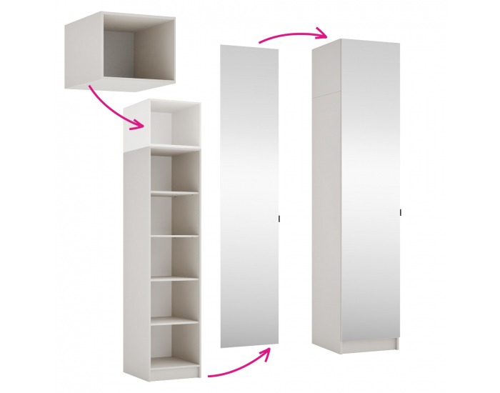 Korpus nadstavca Kreo 50 - kašmír