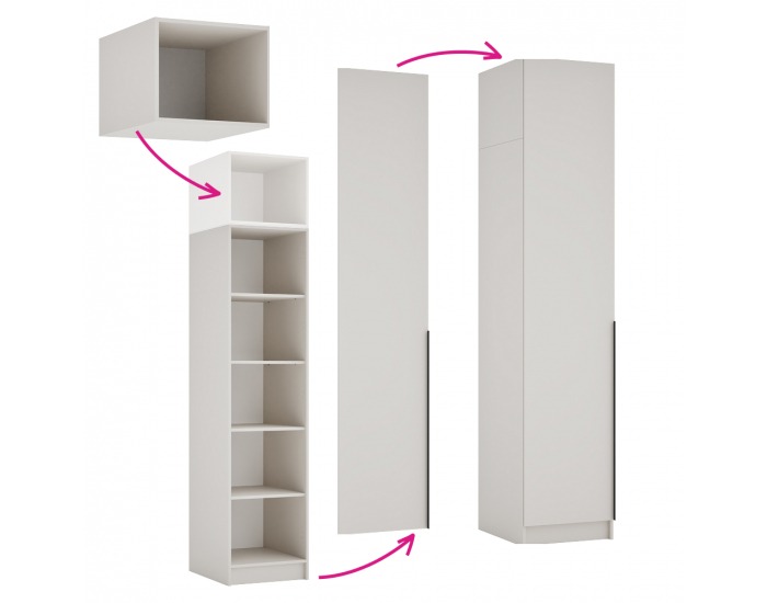 Korpus nadstavca Kreo 50 - kašmír