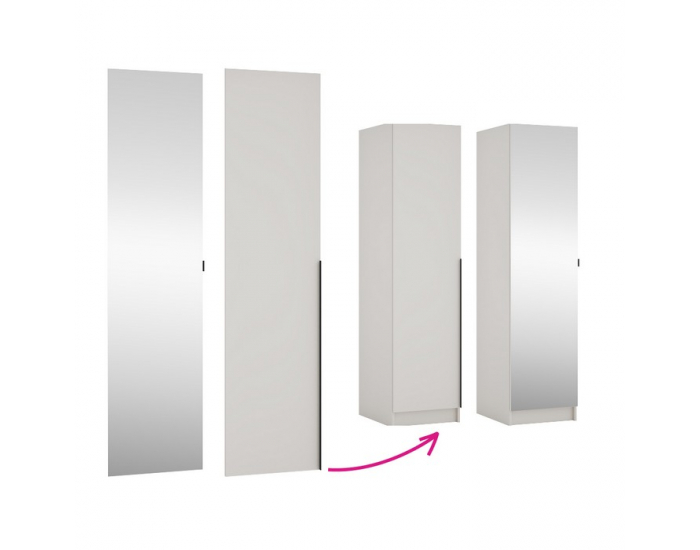 Korpus policovej skrine Kreo 50 - kašmír