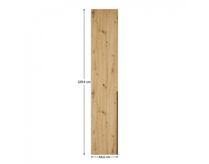 Rohové vysoké dvierka Kreo - dub artisan