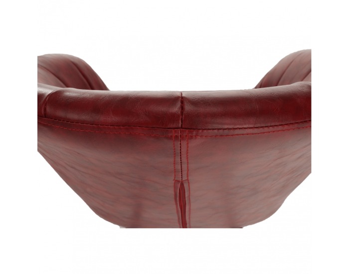 Kreslo Fiora - červená / čierna