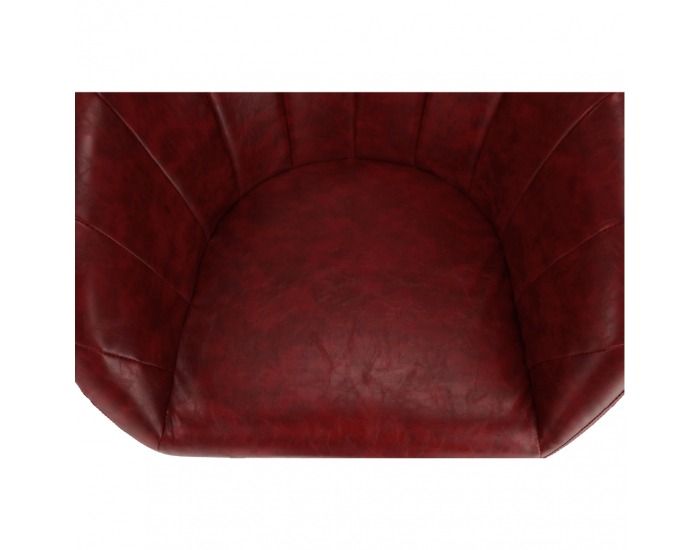 Kreslo Fiora - červená / čierna