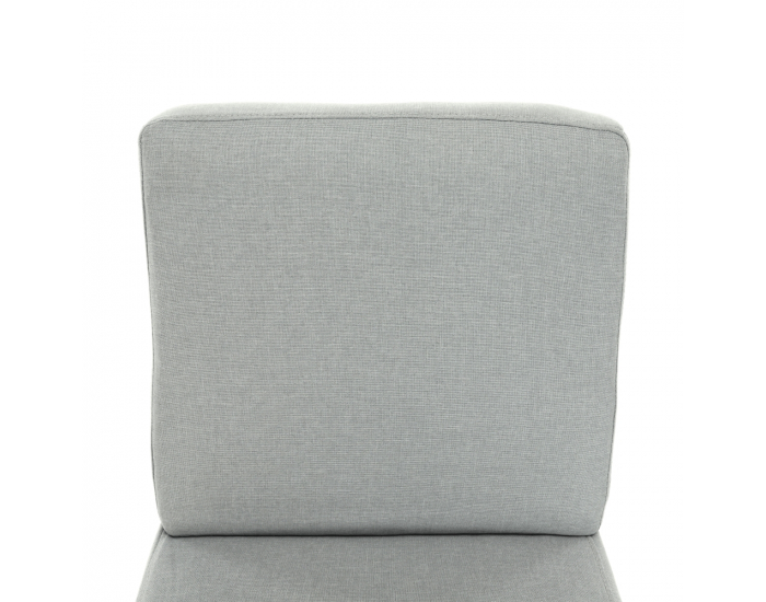 Kreslo Herola - svetlosivá / čierna