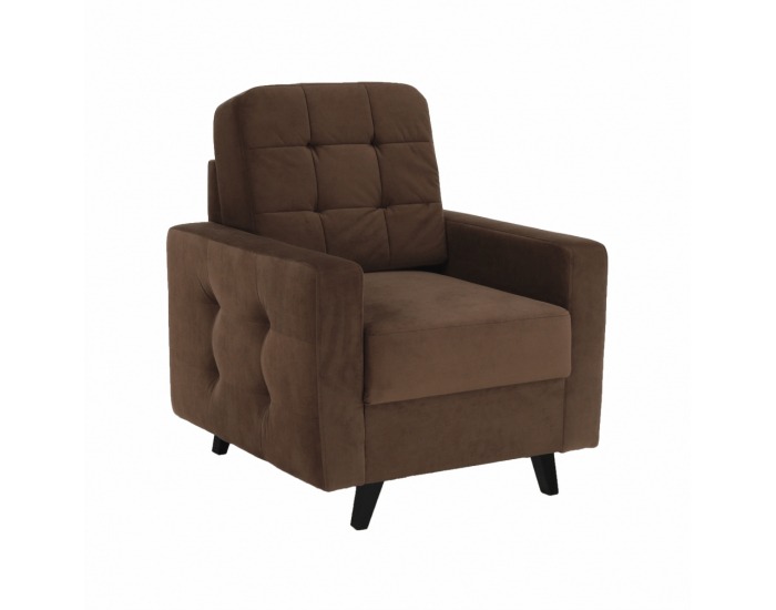 Kreslo Medlin - hnedá / wenge