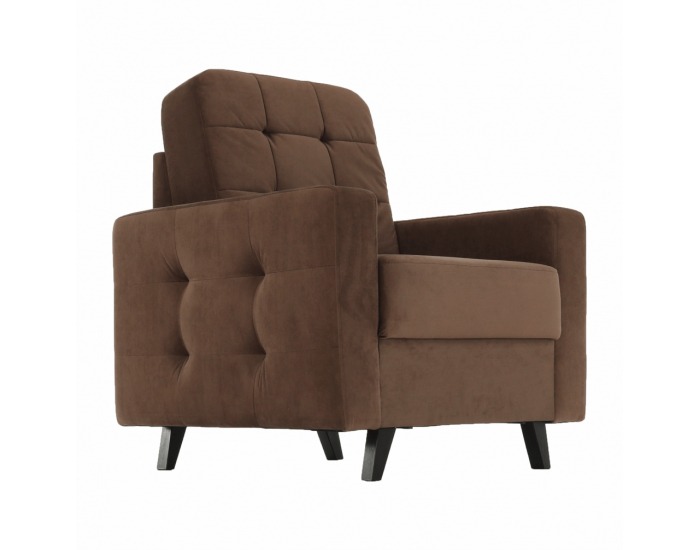 Kreslo Medlin - hnedá / wenge