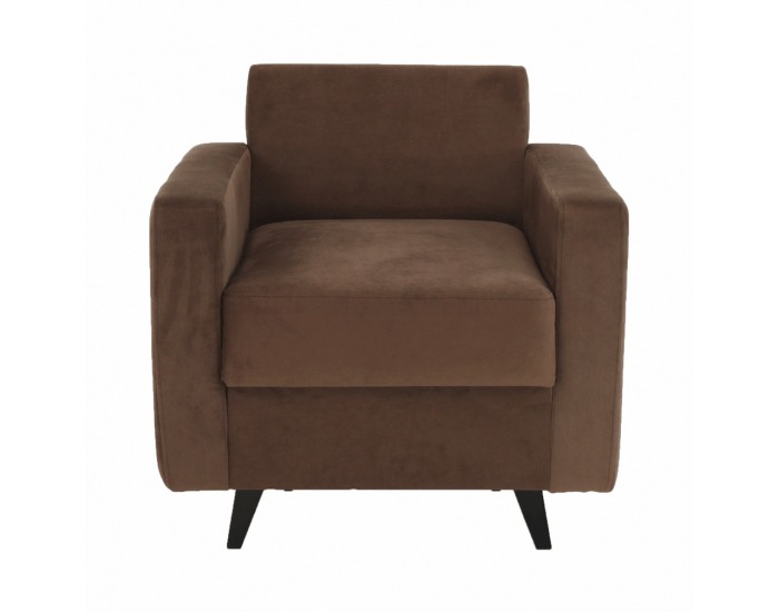 Kreslo Medlin - hnedá / wenge