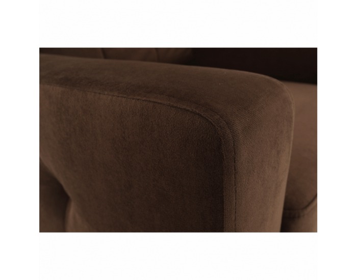 Kreslo Medlin - hnedá / wenge