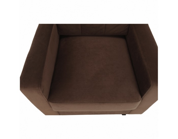 Kreslo Medlin - hnedá / wenge