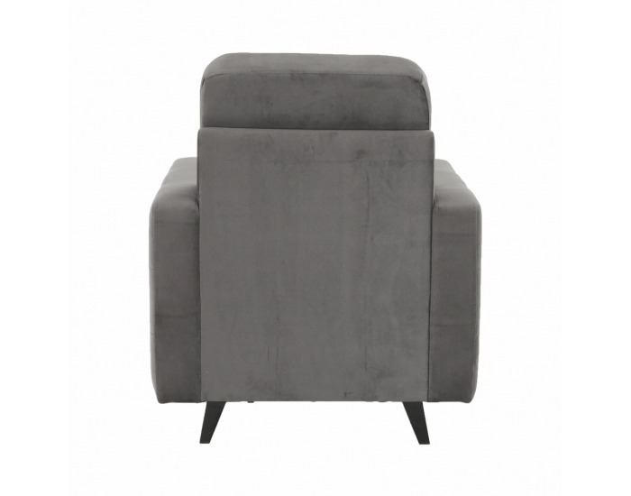 Kreslo Medlin - sivá / wenge