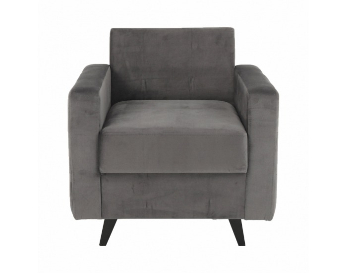 Kreslo Medlin - sivá / wenge