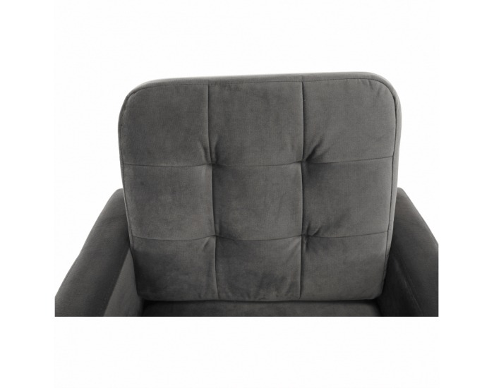 Kreslo Medlin - sivá / wenge