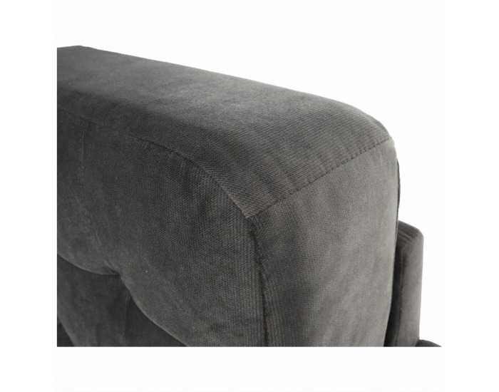 Kreslo Medlin - sivá / wenge