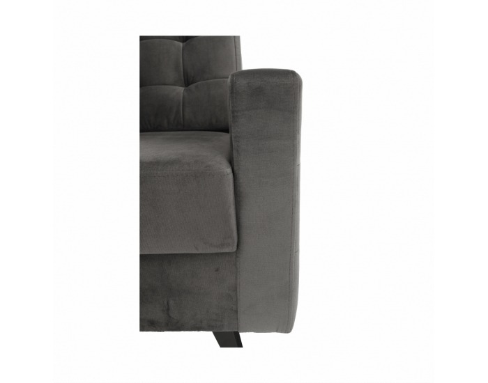 Kreslo Medlin - sivá / wenge